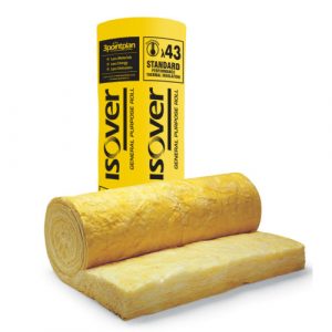 isover 150mm insulation roll